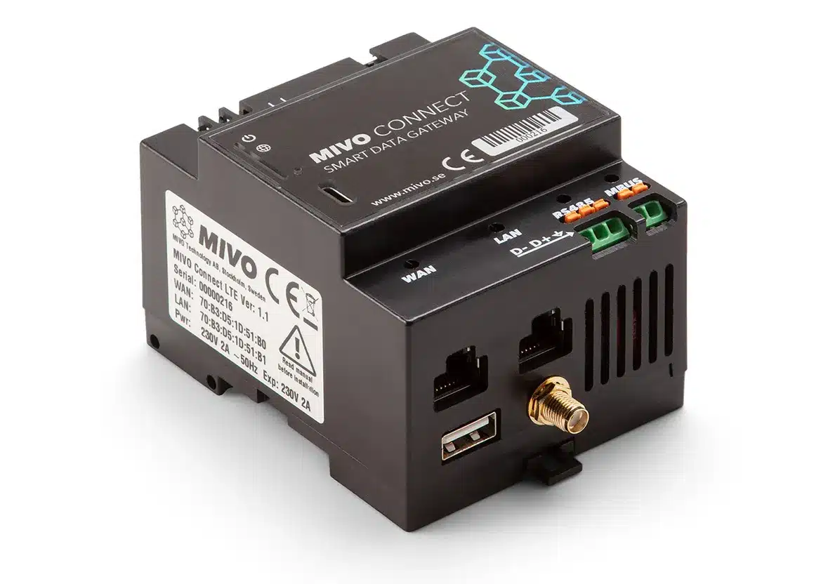 MIVO Connect smart-data gateway OMNIPOWER® trefasmätare